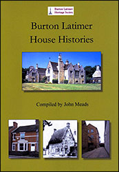 The Burton Latimer House Histories book