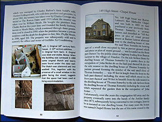 Some pages from the House Histories book