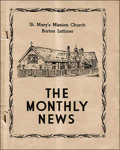 A 1961 edition of the Mission Church magazine produced by Phil Mason