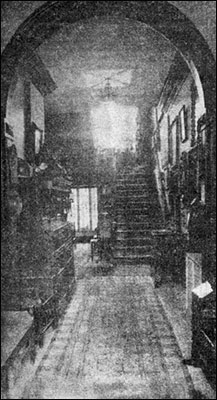 The Rectory hallway as it was.