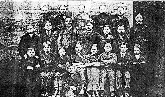 St Mary's School, Burton Latimer Class 1878