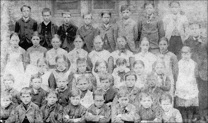 St Mary's School, Burton Latimer Class c.1880