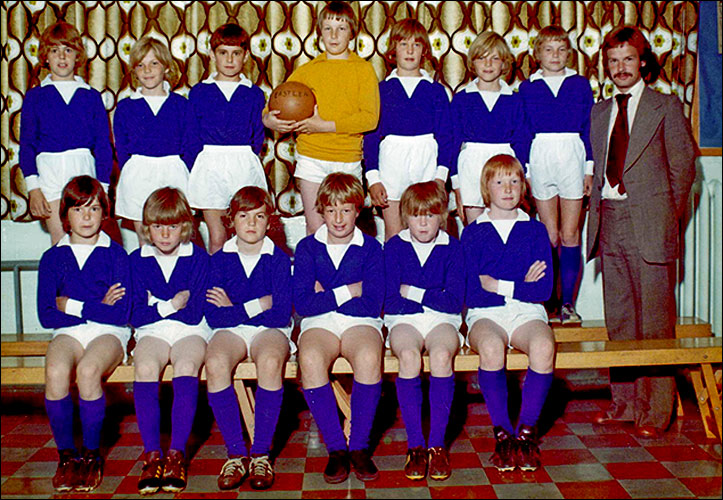 East Lea St Mary's football team c1975