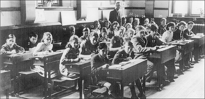 St Mary's School, Burton Latimer : Mr Mitchell's Class c.1948