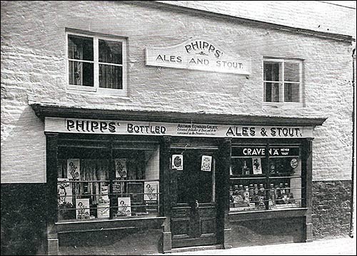 Photograph of Gilby's Off-licence taken in 1938