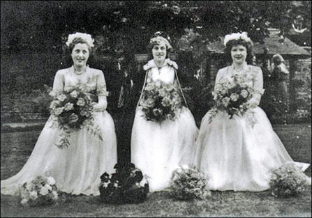 1951 Queen Margaret Mould with Sadie Williamson and Gill Keightley