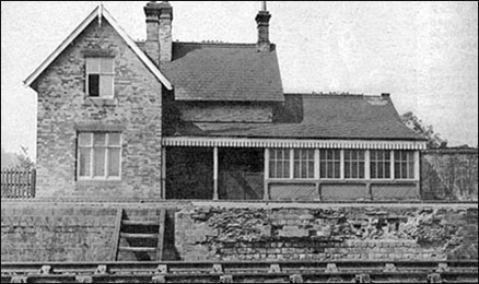 Photograph of Burton Laytimer Railway Station and House 1957
