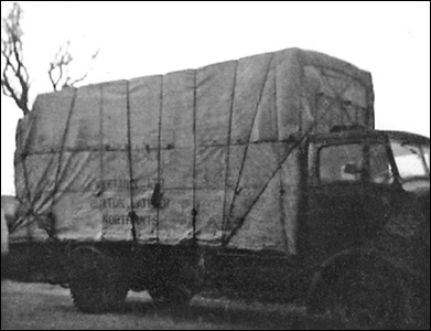 A Grants lorry delivering Weetabix in the 1940s