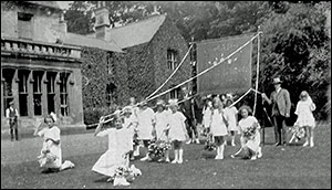 1920s Sunday School parade at the Rectory.