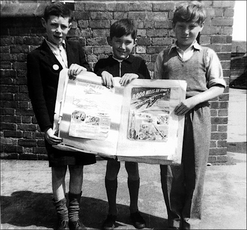 Burton Latimer Council School boys craft work c.1956