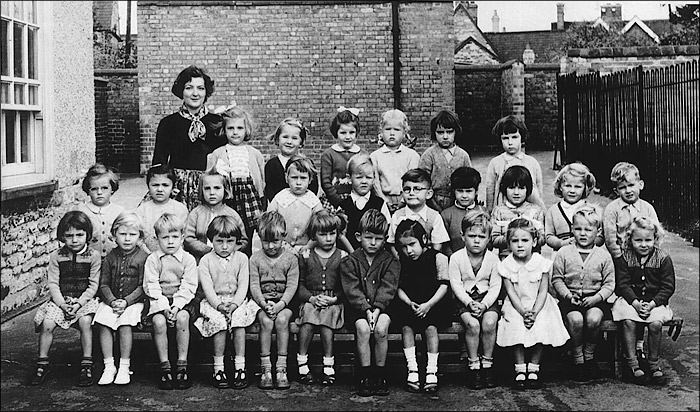 Burton Latimer Council Infants School - Mrs Marks Class 1955