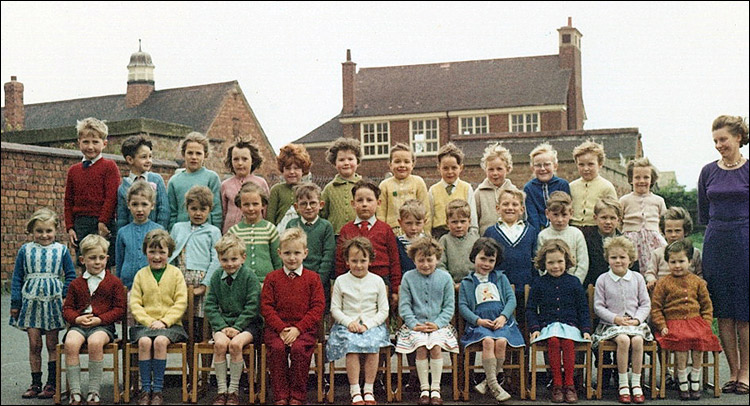 Burton Latimer Council Infants School - Mrs Watson's Class c.1963