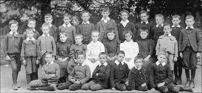 St Mary's School, Burton Latimer Class c.1898