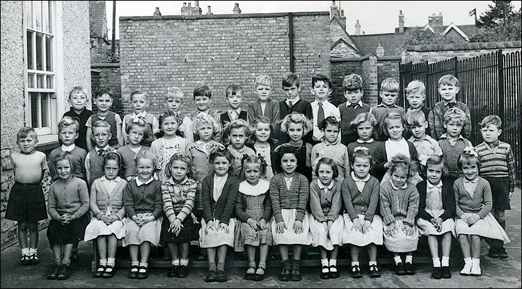 Burton Latimer Council Infants School - Unidentified Class 1954-5