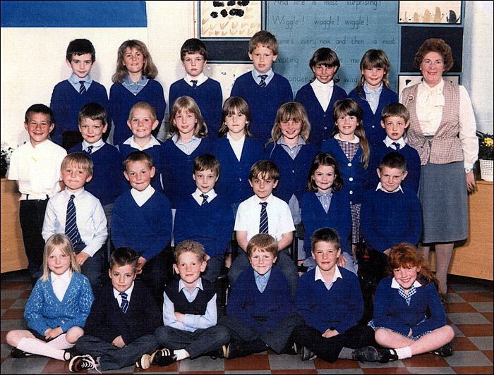 Burton Latimer - East Lea St Mary's School - Mrs Meadowcroft's Class 1987-8