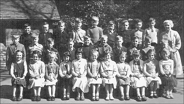 St Mary's School, Burton Latimer : Mrs Noville's Class - c.1956