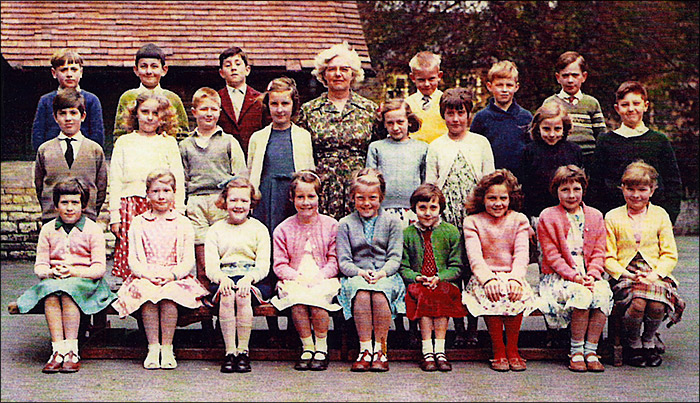 St Mary's School, Burton Latimer : Mrs Noville's Class 1964-5