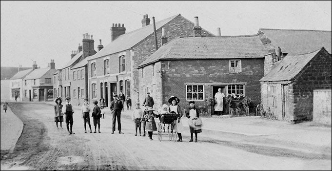 Before the Co-op arrived, the north side of the High Street between Church Street and Bakehouse Lane was occupied by a series of houses and small shops