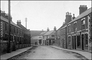 Rock Terrace and the cottages which later became part of the Co-op