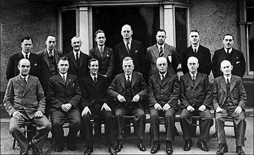 Photograph of Burton Latimer Urban District Council, August 1942