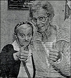 Val smith and Annie Savage