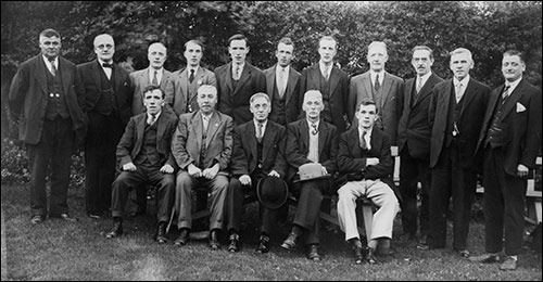 Photograph of Britannia Club Fur and Feather Committee 1930