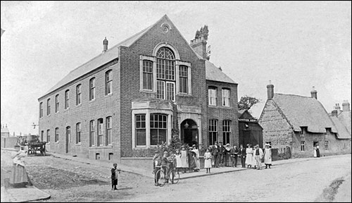 Photograph of The Britannia Working Men's Club soon after its opening in 1899.
