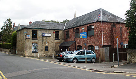 Modern photograph of the Conservative Club in Church Street complete with extension.