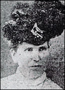 Newspaper photograph of Elizabeth Newman.