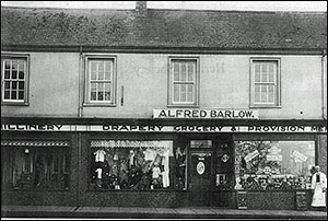 Alfred Barlow's grocery and drapery.