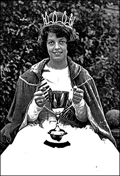 Christine Benford after the 1965 crowning