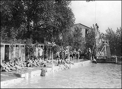 Burton Latimer swimming pool (lido) 1930