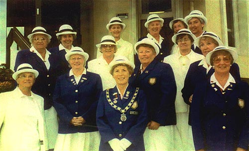 Burton Latimer Ladies on County Tour - Torquay 1987