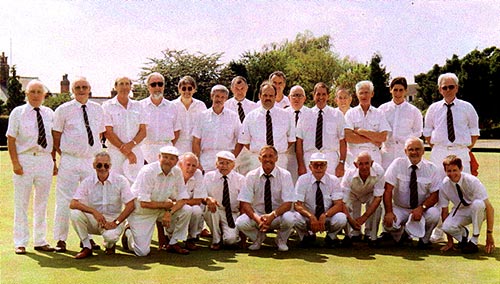 Burton Latimer Bowls Club - Mens Section 1990