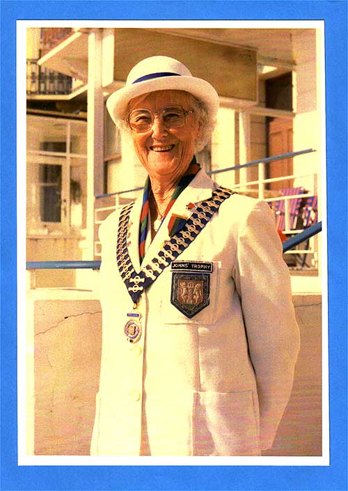 Miss Margaret Atkinson - County Ladies Preseident - 1984