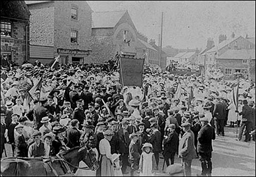 Feasst celebrations at the Cross in the following year - 1893