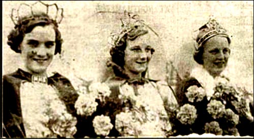 Three Trade Queens - Miss Sylvia and Rose Johnson and Miss Sylvia Conroy.