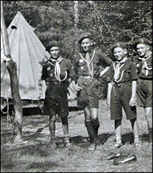 Boys in camp