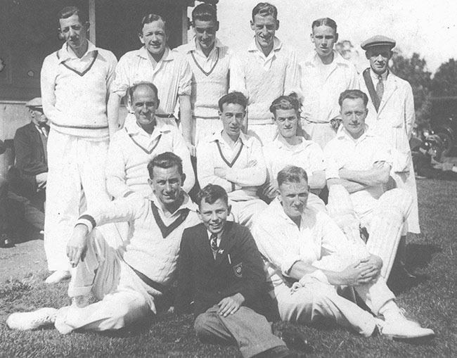 Burton Latimer Cricket Team c1935