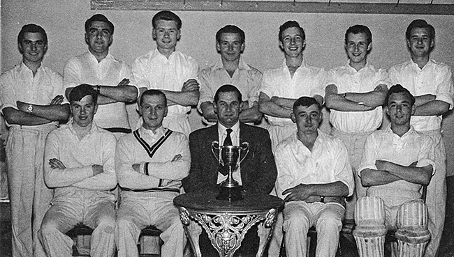 The Horse & Groom (Jockey) Cricket Team - early 1950's