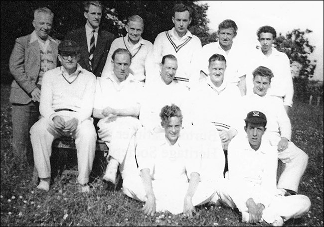 Burton Latimer Cricketers - Late 1950's