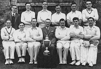 Photo Burton Latimer Cricket Second Eleven winners Division 2 North 1952