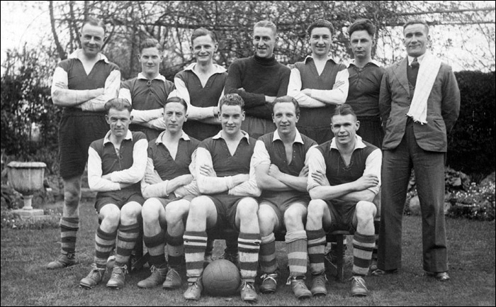 Burton Latimer Baptist team pictured about 1936/7
