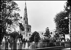 View of Parish Church from Church Lane c.1955