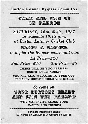 Poster for the Protest Parade