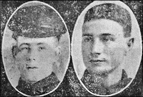 Private  Claude and Private Cyril Brown