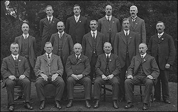 Photograph of Special Constables showing Joseph Westley