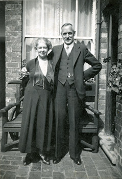 Annie and Will Potter at Burton Latimer
