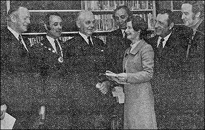 The opening of the new library, 1972.