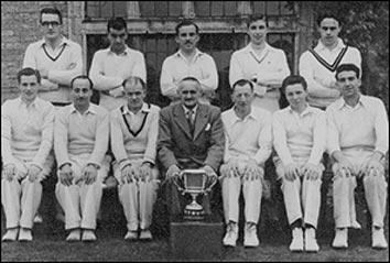Photo Burton Latimer team Winners of Kettering & District Cricket League 1953